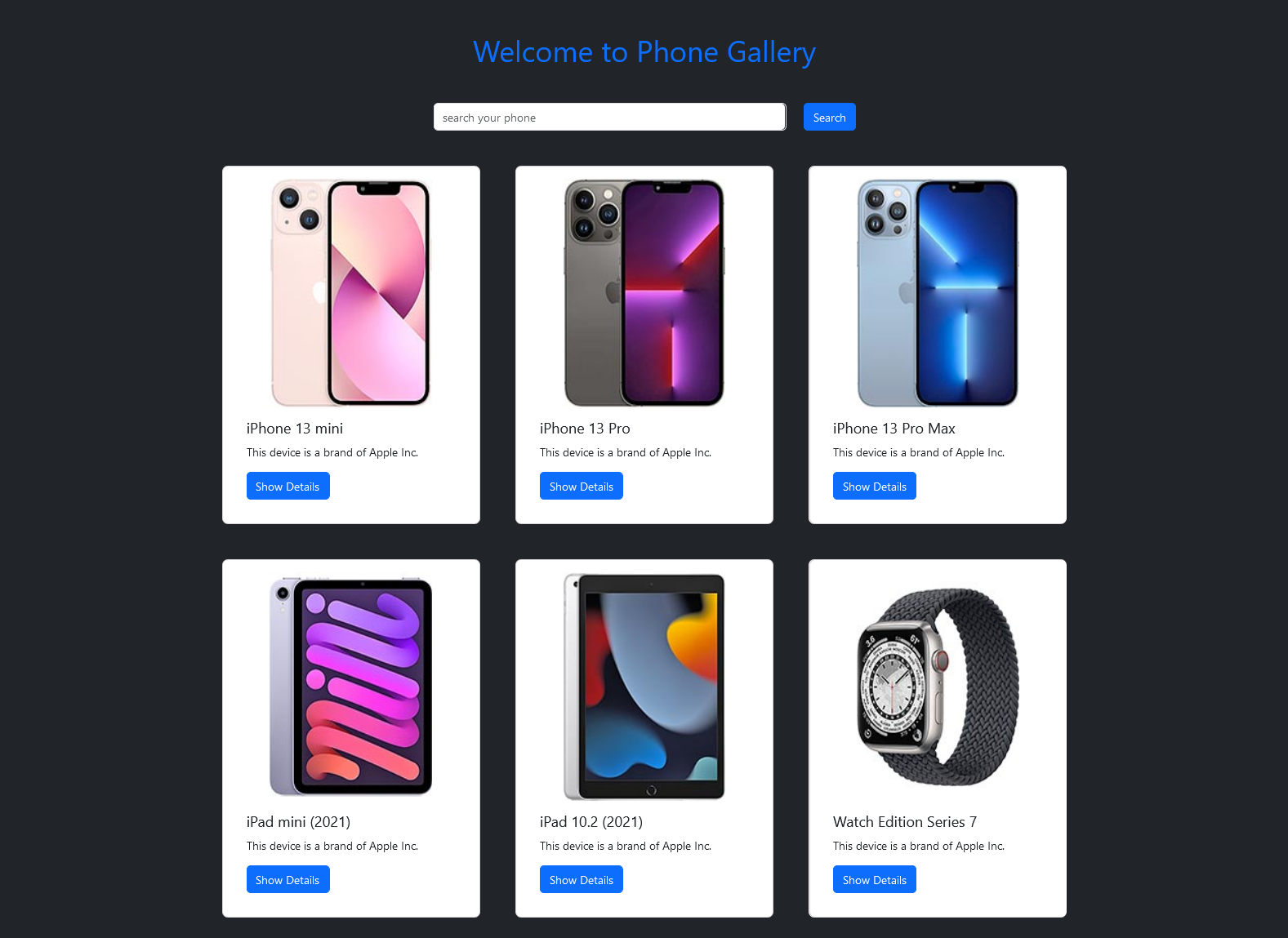 Phone Hunter Gallery